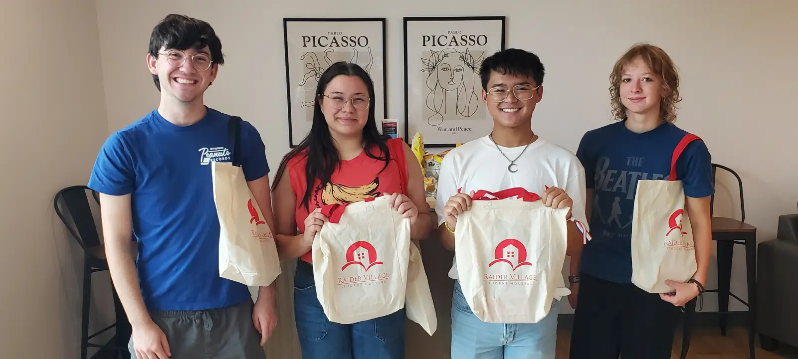 a diverse group of young adults